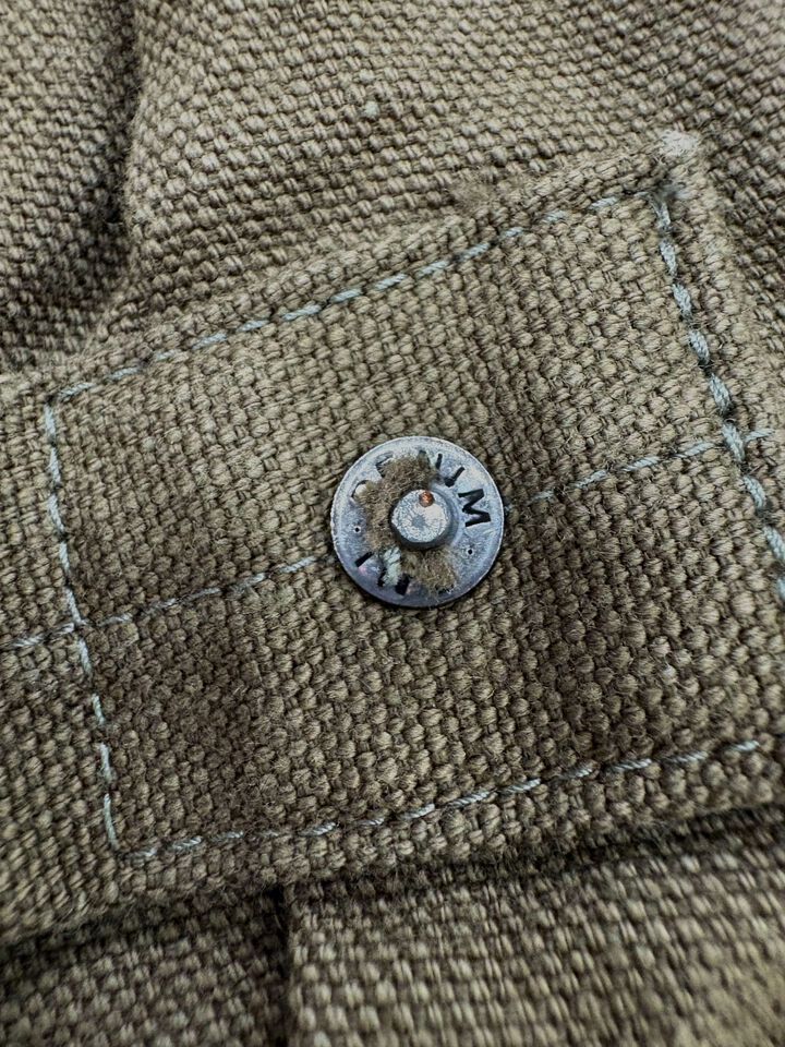 ONI01507L-HOX-OLB 13oz Sulfur dye Heavy Oxford Olive Brown TypeⅠJacket,, medium image number 7