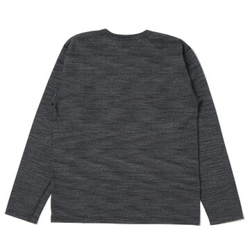 9938 Suvin Gold Loopwheeled Long sleeve T(3 COLORS),MOCK GRAY, small image number 5