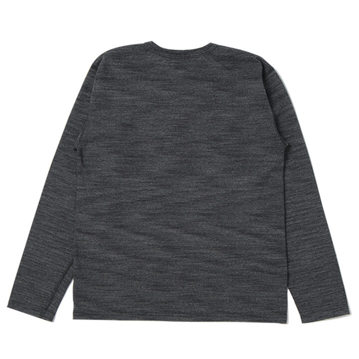9938 Suvin Gold Loopwheeled Long sleeve T(3 COLORS),MOCK GRAY, medium image number 5