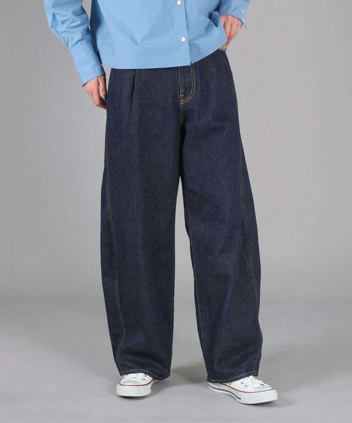 STPT6000 12.5oz BANAVE JEANS WIDE STRAIGHT,, medium