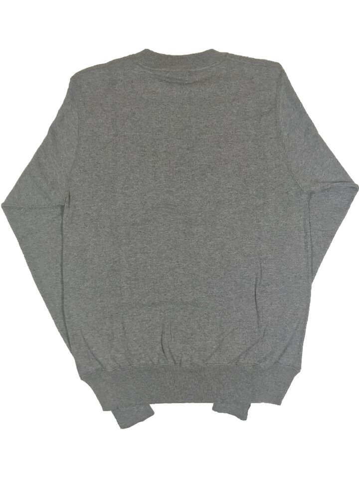 WKSFCKMWCRGRY FC Knitting Medium Weight Crew neck Knitwear (GREY),, medium image number 1