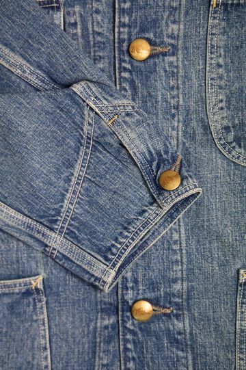 03-6140 50's DENIM COVERALL (USED WASH),, small image number 3