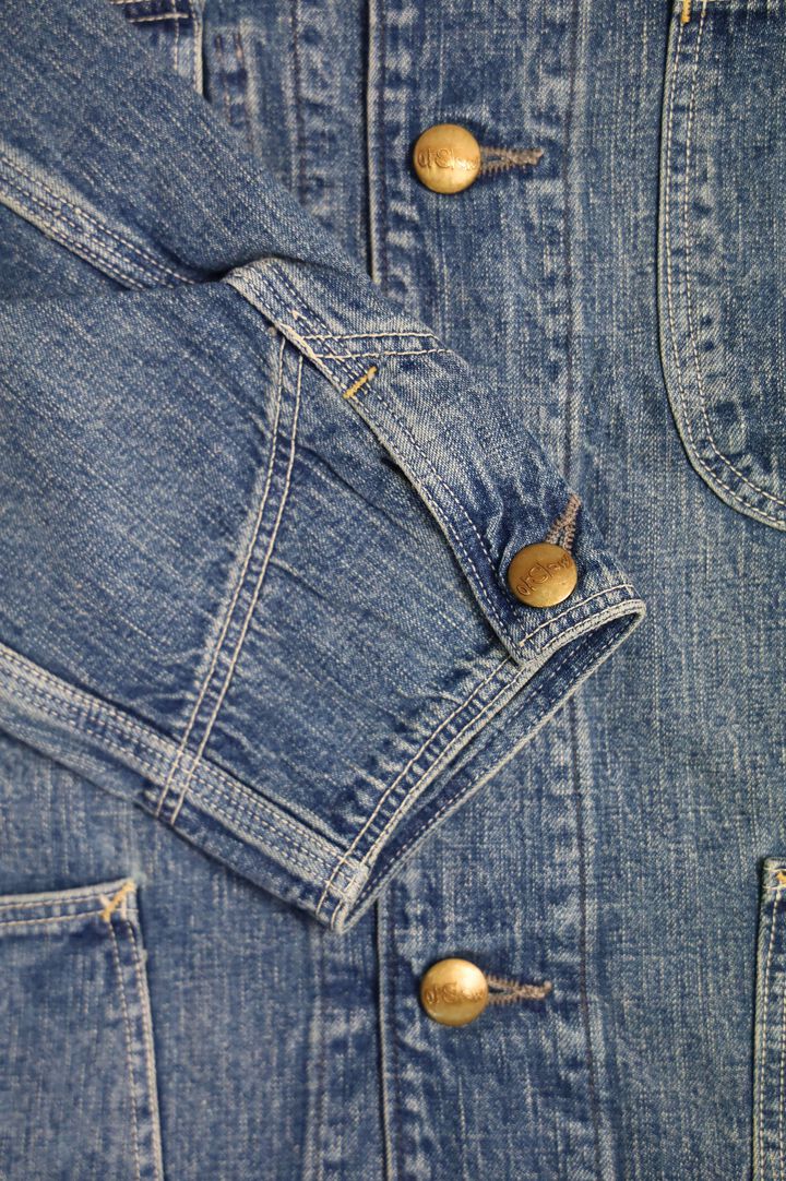 03-6140 50's DENIM COVERALL (USED WASH),, medium image number 3