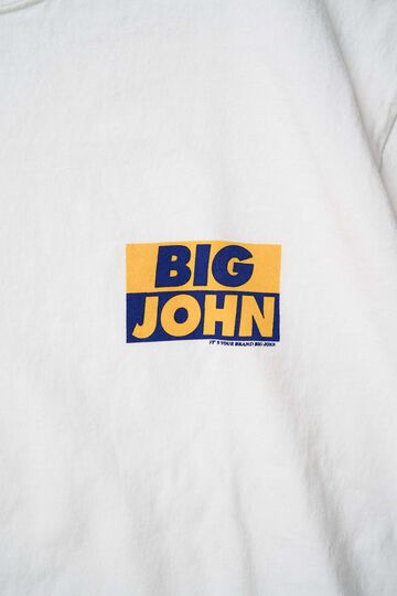 MTE002 ROUND BODY BIG JOHN LOGO T-SHIRT,CHARCOAL, small image number 23