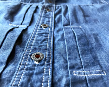 GZ-JWSS-3104 Work S / S shirt(Chambray),, small image number 6