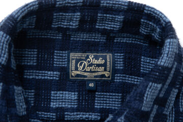 【Pre-Order】5757 Indigo NORAGI Work Shirts,INDIGO, small image number 8