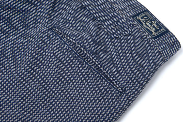 【Pre-Order】1947 Indigo NORAGI Work Trousers Wide Straight,INDIGO STRIPE, medium image number 7