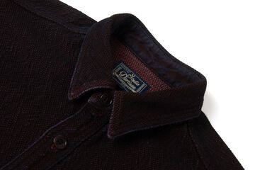 【Pre-Order】5755 13oz Bengara-dyed Sashiko Shirts,RED, small image number 2