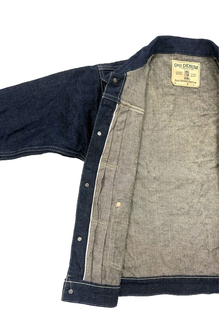 ONI03517-Ishikawadai Ishikawadai Denim Old Design Jacket,, medium image number 7