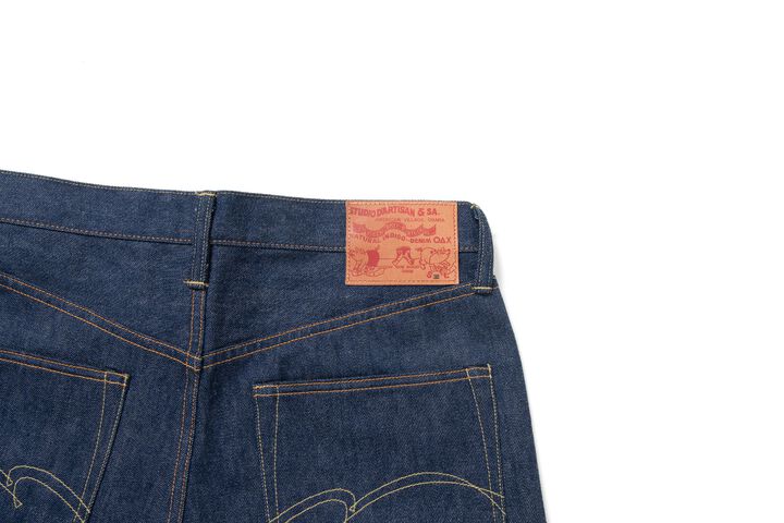 SD-801 15oz Natural Indigo Regular Straight -One Wash-40,, medium image number 5
