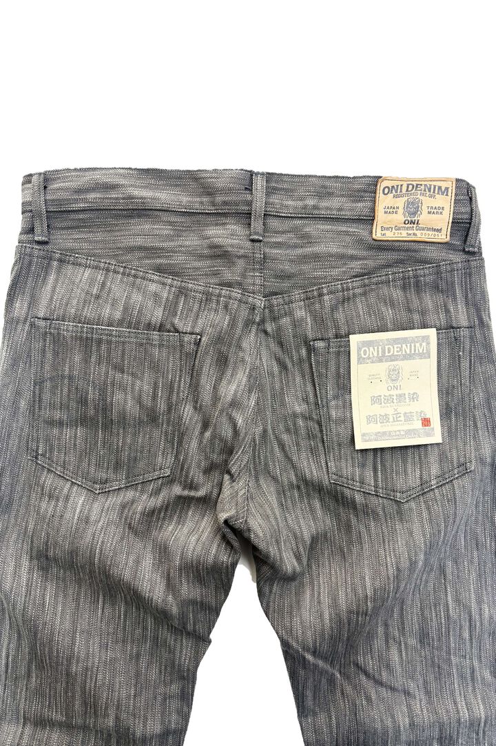 ONI275 20oz Awa Sumi x Awa Shoai Denim Regular Straight,, medium image number 3