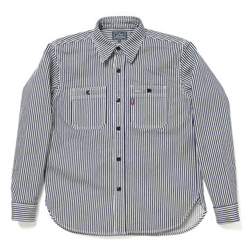 D5335H 14oz Hickory Work Shirt -44-One Wash,, small image number 0