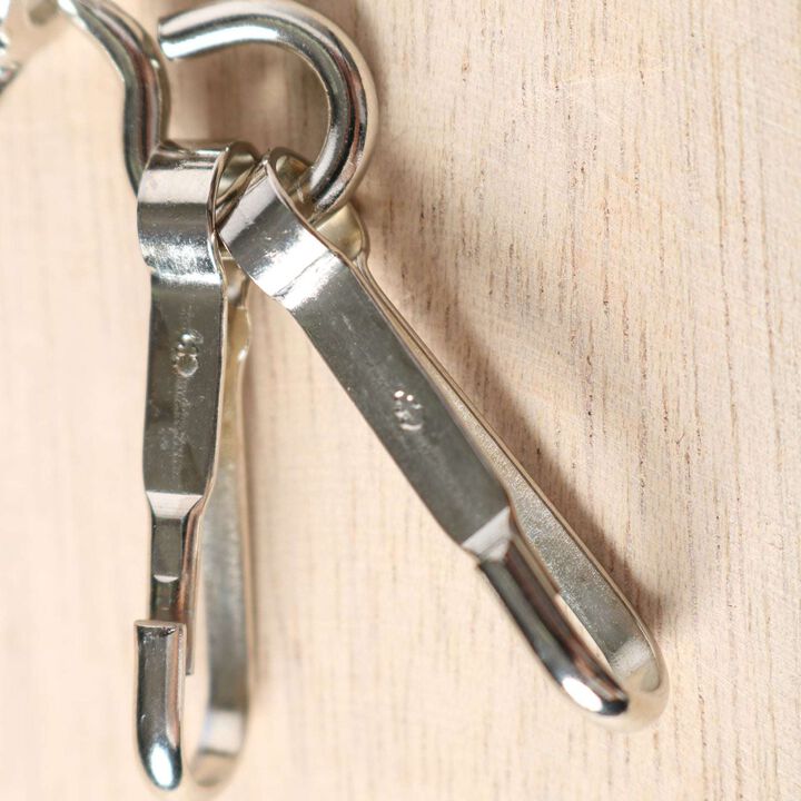 BW-0178 N&JCHROMEXCEL KEYFOB,BLACK, medium image number 2