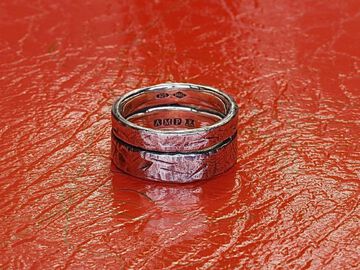 HYAS-271 Brass Cross Double Ring,, small image number 10