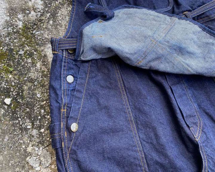 GZ-UOA0412 12oz Selvedge Denim Utility overall,ID, medium image number 6