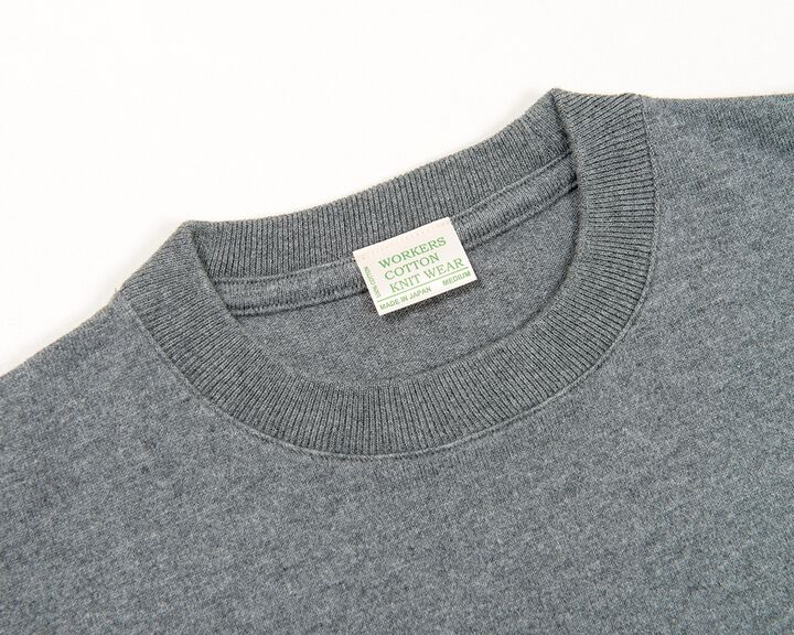 WKSFCKMWCRGRY FC Knitting Medium Weight Crew neck Knitwear (GREY),, medium image number 6