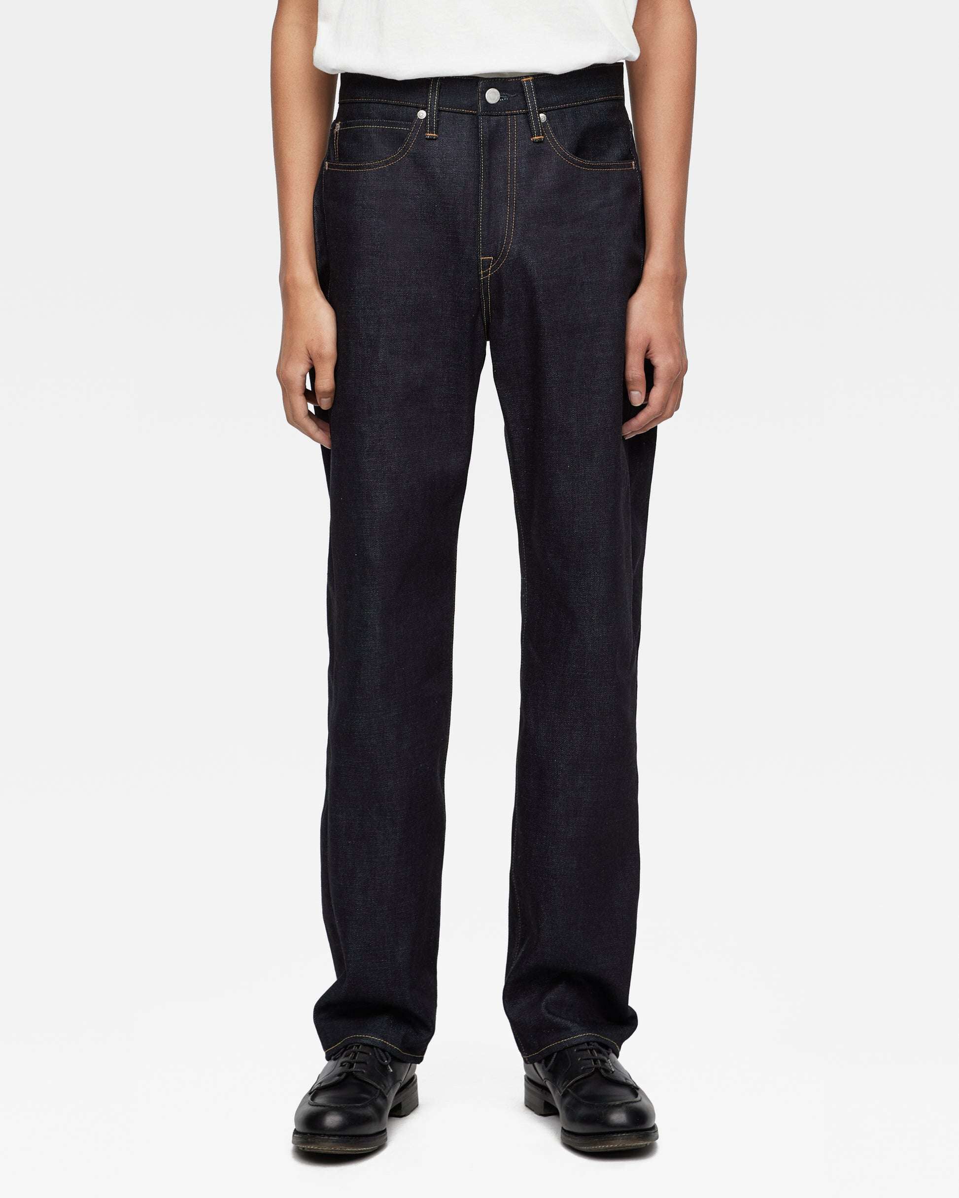 J204_MID CIRCLE Tapered 12.5oz African Cotton Vintage