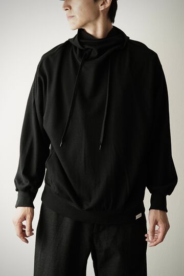 【CAPERTICA】CAP707CS35 Super140s Washable Wool MW_Jersey / F/G-Parka,BLACK, small image number 0