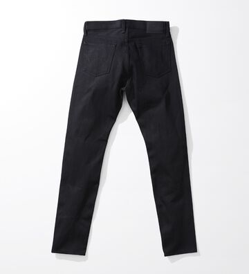 EDS32-75-32 14.6oz Black Denim SLIM TAPERED Button Fly (Length: 82cm)-Non Wash-29,, small image number 0