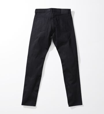 EDS32-75-32 14.6oz Black Denim SLIM TAPERED Button Fly (Length: 82cm)-Non Wash-34,, small image number 0