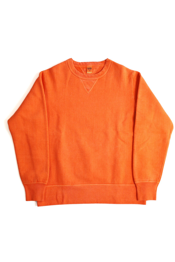 BR-3000PG COZUN 'PIGMENT-DYE' GUSSET CREW SWEAT