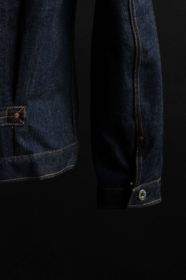 XX601 (SP5) 15.8OZ NATURAL INDIGO 5 CONTINENTS ORGANIC COTTON DENIM JACKET,, medium image number 5