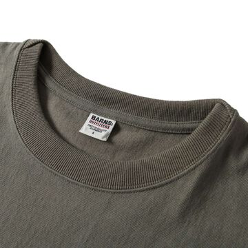 BR-25218 Heavyweight Crossover Neck S/S Print T-shirt【ALASKAN MALAMUTE】,CHARCOAL, small image number 7