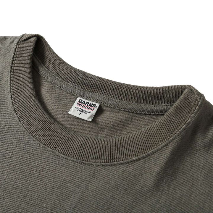 BR-25218 Heavyweight Crossover Neck S/S Print T-shirt【ALASKAN MALAMUTE】,CHARCOAL, medium image number 7