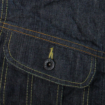 D4128 50's Western denim Jacket,, small image number 12