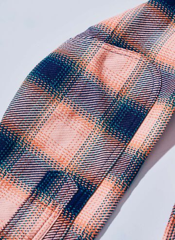 SIN25-01 Heavy Indigo Flannel,PINK, small image number 3