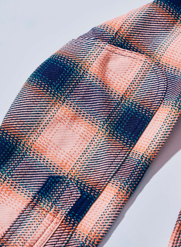 SIN25-01 Heavy Indigo Flannel,PINK, medium image number 3