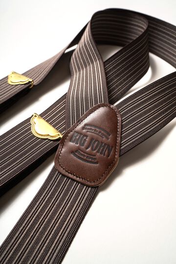 VSPD02 ORIGINAL SUSPENDERS STRIPE,BROWN, small image number 2