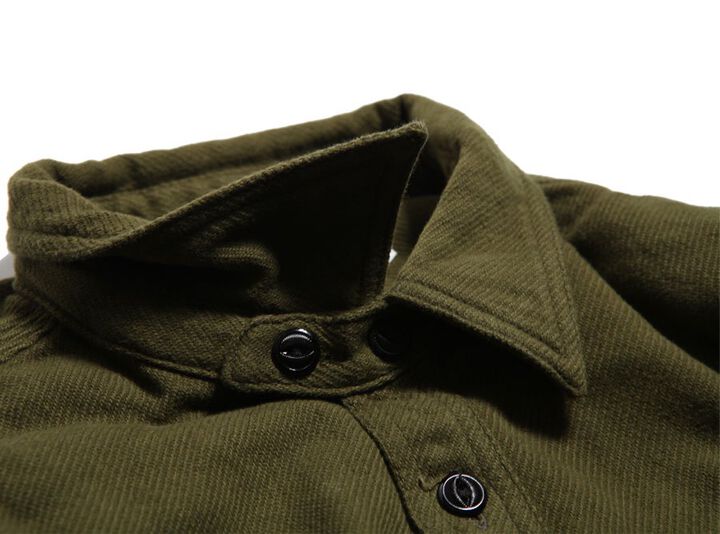 TR21AW-403 Machine Age Flannel Shirts-MUSTARD-L,MUSTARD, medium image number 5