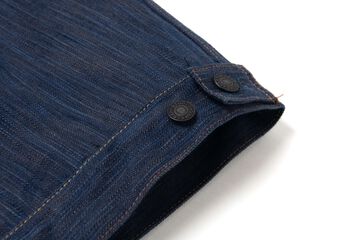 D4615 15oz Awa Sho-ai Kakishibu Denim Jacket,, small image number 8