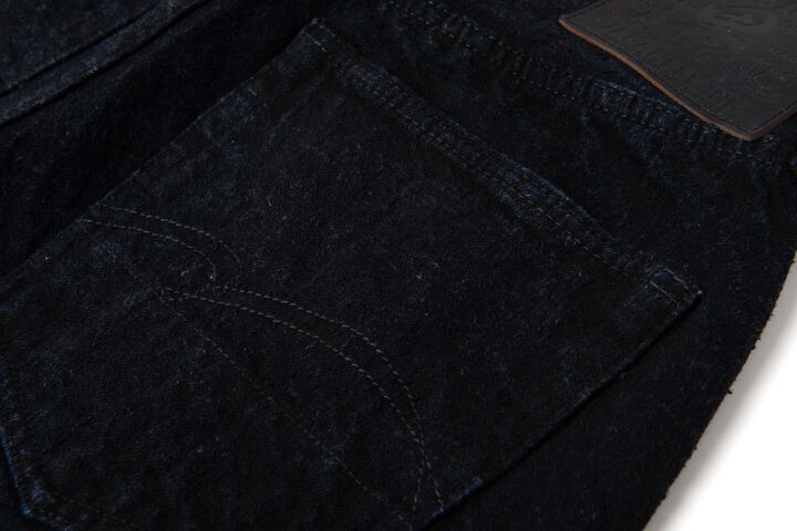 【Pre-Order】D1930 15oz GL3 Sumi Dyed Jeans Regular Straight,SUMI, medium image number 8
