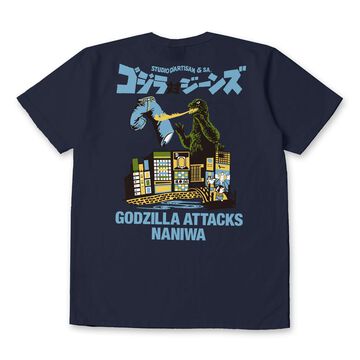 GZ-016 GODZILLA Collab T-shirts,WHITE, small image number 3