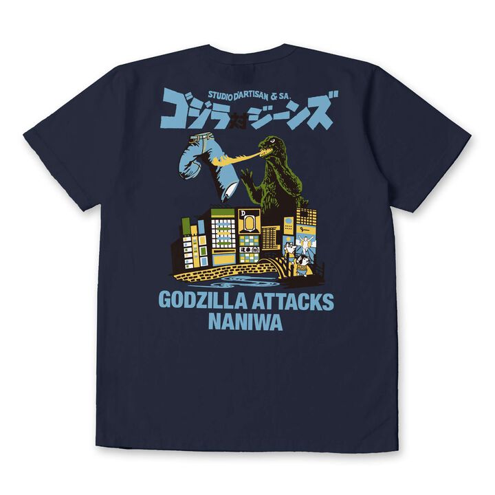 GZ-016 GODZILLA Collab T-shirts,WHITE, medium image number 3
