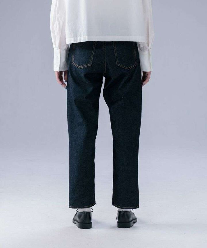 STJE1102 12OZ CROPPED JEANS【WOMEN'S】,INDIGO, medium image number 2