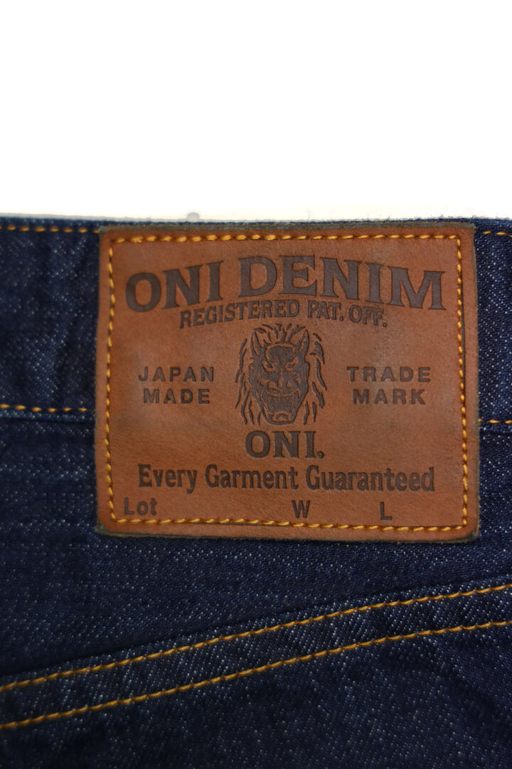 ONI-L720-12Z 12oz Selvedge Denim Wide Straight Zip-fly【WOMEN'S】,, medium image number 6