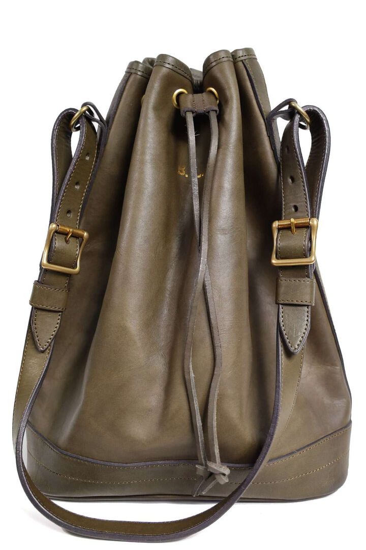 VS-213L LEATHER WANDER PURSE BAG,OLIVE, medium image number 0