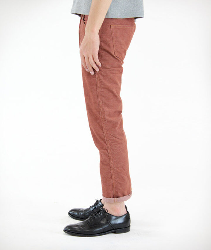 JB2101 TC CORDUROY ANKLE CUT SLIM STRETCH (Bordeaux),, medium image number 14