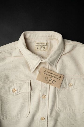 MCP001E US NAVY CPO SHIRT,NATURAL, small image number 9