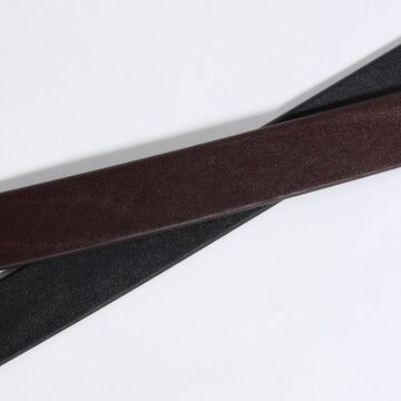 LE-4168 Shoulder leather belt (Black),, small image number 5