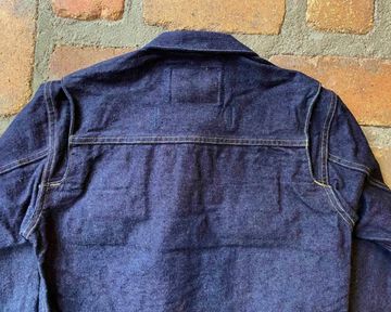 GZ-111MJ-0301 JEAN JACKET GZ111MJ - 16OZ Left-woven,, small image number 3