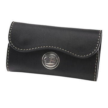 PAILOT RIVER PR-KCA (REDMOON) Key Case PR-KCA (OilLeather Black
OilLeather RedBrown
OilLeather DarkBrown
SaddleLeather Black
SaddleLeather DarkBrown
SaddleLeather Natural),OILLEATHER BLACK, small image number 3