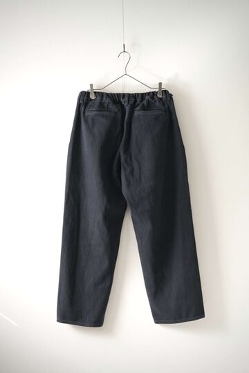 244PT06 Sashiko / Side Seamless Slacks (SUMI+INDIGO),SUMI + INDIGO, small image number 1