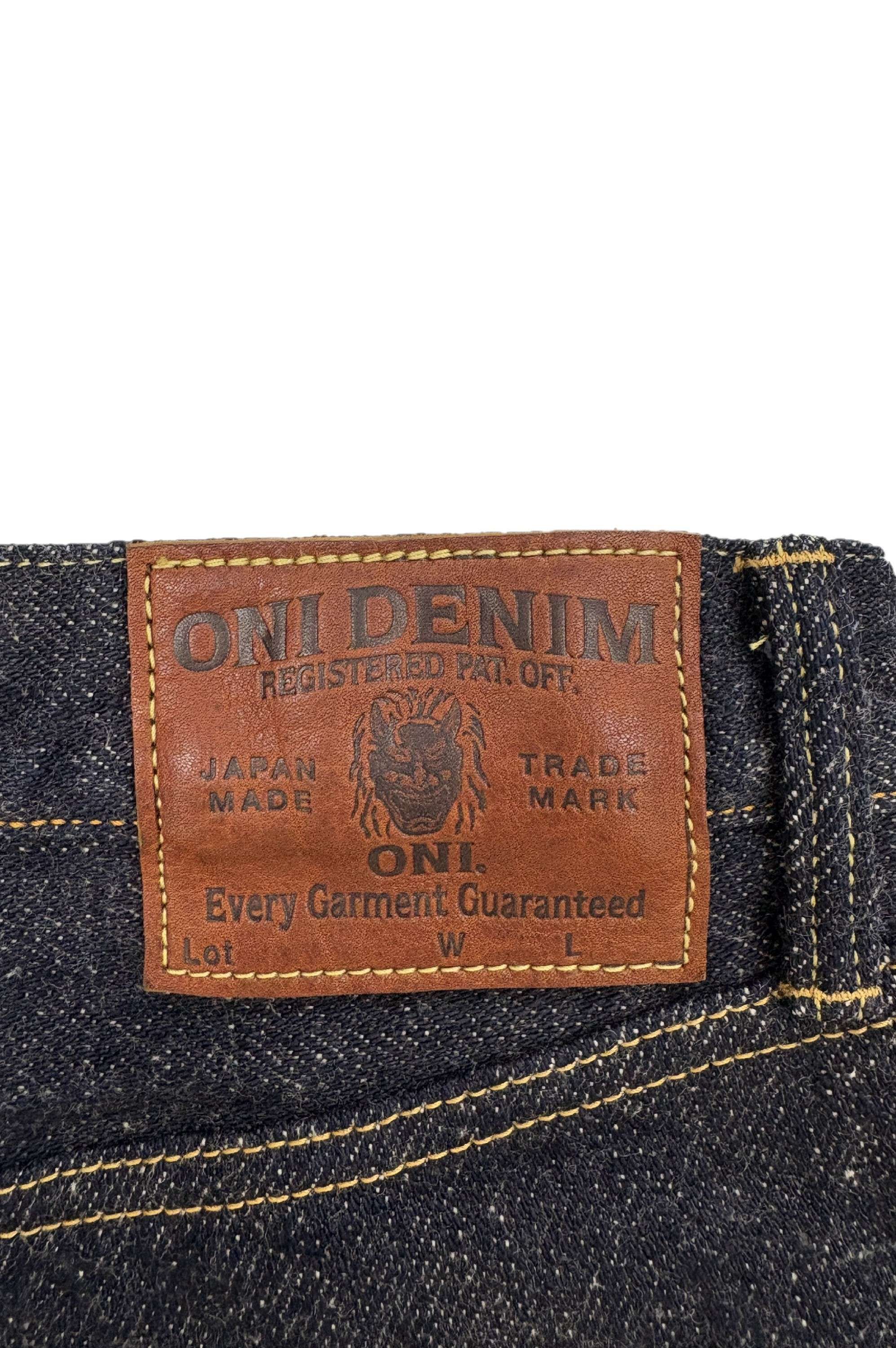 ONI-622DIZR 20oz Dark Indigo Secret Denim Relax Tapered