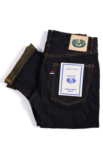 TNK101OL 19.5oz Heavy Kusaki Tanuki x Denimio Collab Regular,, small image number 0