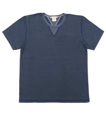 BR-8145 Vintage V Gudget Short Sleeve T-shirts (6 COLORS)-IVORY- M,IVORY, small image number 14