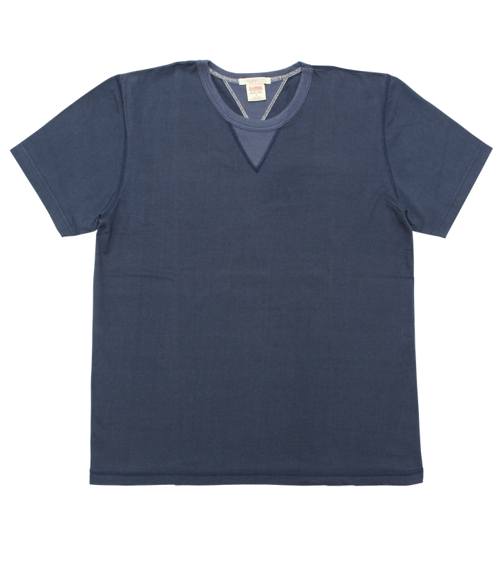 BR-8145 Vintage V Gudget Short Sleeve T-shirts (6 COLORS)-GREY- M,GREY, medium image number 14